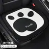Cojín para Asiento de Coche Invierno Felpa Pieza Única Diosa Lindo Dibujo Animado Panda Trasero Terciopelo de Visón Asiento del Conductor Principal de Gama Alta