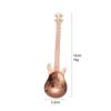 Aço Inoxidável 304 Colher Criativa de Guitarra Colher Beth Colher de Café Colher de Mistura Colher de Bar de Gelo Colher de Bar Musical Colher de Presente