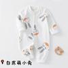 Mono de bebé de primavera y otoño, ropa de algodón puro de clase A para recién nacidos, mono de bebé liebre, ropa de escalada, ropa de bebé Anyang