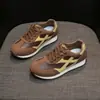 Zapatos de Mujer Kt320 2025 Nuevos Otoño Planos Zapatos Forrest Gump Ligeros Deportivos de Suela Blanda Cuero Retro Versátiles