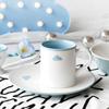 Taza Linda para Niños de Fábrica Transfronteriza ins Taza Nórdica para el Hogar Cerámica Leche Taza para Desayuno Set