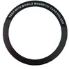 Parche Magnético de Carga Forma de C Redondo Lámina Magnética Grabada con Láser Pegatina Trasera para Teléfono/Tableta Montado en Coche Anillo Magnético Accesorios para Teléfono