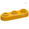 [Pedido Mínimo de 50g] Bloques de Construcción Domésticos Transfronterizos Moc Compatibles con Bloques de Construcción de Alto Pedido 77850 Placa de Bloque 1X3 Esquina Redondeada con Agujero
