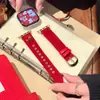 Cielo Estrellado de Año Nuevo Correa de Cuero Little Manafu Adecuada para Apple Watch iWatch Décima Segunda Generación 11/10