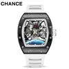 Reloj Mecánico para Hombre Charles CHANCE Reloj de Acero Esqueleto de la Tierra Transfronterizo Richard Modelo Caliente Venta al por Mayor Dropshipping