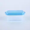 Caja de Almacenamiento Transparente de Plástico para Frutas y Verduras de Cocina, Suministro Directo de Fábrica, Caja para Conservar Frescura en el Refrigerador, Caja de Almacenamiento Color Macarrón