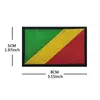 Bandera Exterior Bordada Velcro Bandera de País Europeo Parche de Tela Mochila Insignia de Moral Táctica Parche Calcomanía