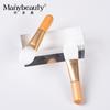 Mini Cepillo Facial de Madera y Silicona de 10 cm Accesorios de Aplicación Cosmética Salón de Belleza Spa Herramientas y Suministros de Comercio Exterior para Mascarillas de Barro