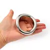 2024 Anillo de Semen de Bloqueo Masculino de Acero Inoxidable Anillo para Pene Dedo Oblicuo Productos Sexuales para Adultos Masturbación Sm para Hombres