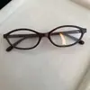 Óculos Anti-Luz Azul de Armação Pequena Estilo Europeu e Americano Cat-Eye Ultraleves para Homens e Mulheres, Armações Simples e Elegantes Lisas