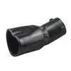 Tubo de Escape Modificado para Coche Nuevo Cola de Escape de Acero Inoxidable Engrosado Rosa con Forma de Corazón 63 mm