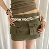 Cuerda de Cintura Tejida con Cuentas de Estilo Étnico para Mujer, Versátil Nuevo Estilo de Verano, Combinada con Vestido Corto de Mezclilla, Accesorios de Cinturón