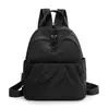 Mochila 2025 Outono Nova Bolsa Feminina Tecido de Nylon Repelente à Água Mochila de Estudante Tendência Transfronteiriça Bolsa Casual de Viagem