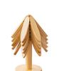 Tapete de Isolamento Térmico Mesa de Jantar de Madeira Maciça Anti-Queimadura Doméstico Criativo Enfeites de Bambu Árvore de Natal Assadeira Tapete Dobrável