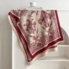 Chal de Cachemira Transfronterizo Bufanda Larga Elegante Francesa Versátil Doble Cara Retro Artístico Comercio Exterior Bufanda para Cuello Venta al por Mayor