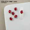 Brilhantes K9 Premium Decorações de Strass para Nail Art Rosa Luxuoso Retangular Ovo de Pombo Coração Assimétrico Strass Acabados Feitos à Mão para Nail Art