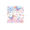 Nuevo Tema de Fiesta de Cumpleaños de Mariposas en Acuarela Bandeja de Papel Desechable Vaso de Papel Servilleta de Papel Arreglo de Vajilla Traje Decorativo