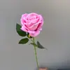 Las Rosas Artificiales Se Pueden Enviar Transfronterizamente, Flores Artificiales para Bodas, Flores Artificiales de Rosa para Decoración de Escenas, Decoraciones de Interior