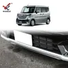 Adecuado para 24 Suzuki Spacia Custom Parachoques Delantero Inferior Modificado Protector Anticolisión Tiras Decorativas Galvanizadas