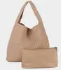 2023 Bolso de Mano Tejido a Mano Gran Capacidad Bolso de Mano Bolso Retro Cesta de Verduras Bolso de Hombro Bolso de Mujer