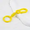 Llavero de macarrón pintado de primavera, colgante creativo para bolso, llavero de metal colorido, venta al por mayor de accesorios