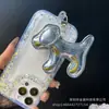 Colgante de Perrito Llavero de Cuero Encanto de Juguete Caja Sorpresa Colgante para Teléfono Móvil Colgante para Bolsos Lindo Colgante con Clip Mayoreo