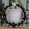 Nudo de Bambú DIY Pulsera de Madera de Ébano Artesanía de Madera Palo de Rosa Sándalo Verde Pulsera Unisex Joyería Cuentas