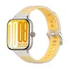 Adecuado para correa de silicona vivo Watch GT2, correa de silicona bicolor semitransparente IQOO Watch GT2