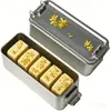 Caja de Lata para Pasteles del Fabricante Hebilla Plateada Tarro de Dulces de Boda Hebilla de Polea Caja de Almacenamiento de Pastel de Piña Nostálgico Entrega Directa