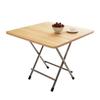 Mesa al por mayor mesa plegable mesa de comedor hogar plegable mesa cuadrada pequeña 4 personas 2 personas comedor mesa pequeña taburete simple de dormitorio