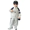 Conjunto de Sudadera para Niños Otoño 2025 Nuevo Ropa Deportiva de Pantalones de Chándal Casual para Niños y Bebés Camisa Polo