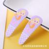 Pinza para el pelo de niños estilo coreano accesorios para el cabello tocado sirena clip BB clip para flequillo lindo clip de pelo de dibujos animados pinza rota femenina