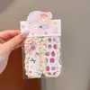 Cinta Mágica para Acabado del Cabello de Bebé Pegatina Mágica de Dibujos Animados para el Cabello de Niños Pegatina para Flequillo de Niñas Accesorio para el Cabello