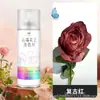 Tinta Spray que Muda de Cor para Flores em Estoque para Arte Floral e Floriculturas, Tinta Spray Autosspray em Azul Gelo e Agente Spray Colorido na Cor Ameixa