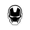 Adesivos Refletivos Decorativos de Carro do Homem de Ferro Vingadores Anime para Cobrir Arranhões Adesivos de Modificação para Motocicleta