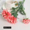 Único 3-cabeça peônia flor artificial decoração de casamento em casa fotografia floral flor artificial decoração arranjo de flores