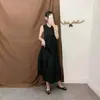 Vestido Plisado Personalizado Issey Miyake Falda Flor de Capullo Primavera Verano Alta Gama Holgado Talla Grande Adelgazante Cuello Redondo Falda Plisada