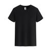 Camiseta de verano de cuello redondo de manga corta para hombre, de algodón de Xinjiang, de alta gama, 260 g, con logotipo