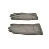 Luvas de Ciclismo Quentes de Lã para Inverno Luvas Sem Lã Luvas para Tela Sensível ao Toque Luvas de Ciclismo Femininas de Três Botões Sem Lã