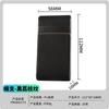 Estuche Plegable para Cigarrillos de Cuero PU con 20 Ranuras, Disponible en Tres Estilos: Grueso, Mediano y Delgado. Creativo y Personalizado, Resistente a la Humedad, Piel Sintética de Alta Calidad con un Aspecto Elegante