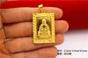 Banho de Cobre Ouro de Areia Vietnamita Clássico Masculino Explosões Marca Dragão Guanyin Guan Gong Pingente Joias Não Desbota Joias Banheadas a Ouro
