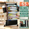 Bolsa de Escritorio Bolsa para Guardar Libros de Texto de Estudiante Artefacto de Almacenamiento de Escritorio Multifuncional Engrosado de Gran Capacidad Bolsa de Almacenamiento para el Borde de la Mesa