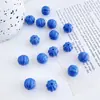 Colgante de Cuentas de Calabaza Lacadas en Acrílico de Colores Cuentas Sueltas de Agujero Recto Materiales para Joyería de Collares Hechos a Mano DIY