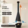 Lareira hexagonal suspensa de fogo real, lareira paisagística suspensa, lareira personalizada para hotéis, pousadas, vilas e projetos, fábrica de lareiras