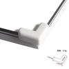 Herraje Jinrongda mesa de centro esquina de mesa anticolisión silicona para niños cubierta protectora anticolisión esquina de ángulo recto tipo L suministros