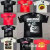 Comercio Transfronterizo Estilo Verano Marca Americana de Moda Hell Hell Star Camiseta de Manga Corta Holgada para Parejas Hombres y Mujeres