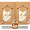 Camisola Moderna de Tiktok para Mujer con Almohadillas de Sujetador Integradas, Hermoso Diseño de Espalda, Adecuada para Primavera y Verano, Se Puede Usar como Ropa Exterior o Interior