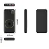 Batería Externa de 10000mAh con Carga Súper Rápida de 22.5W con Cable Regalo Delgada Mini Batería Externa Móvil Logo Personalizado