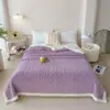 Manta de lana de cordero, felpa de leche engrosada, felpa de coral, manta pequeña para invierno, colcha, manta para siesta de invierno en la oficina