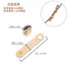 Hebilla de Ajuste de Correa para Acortar, Clip para Correa, Accesorio para Acortar Correa de Hombro, Clip de Fijación para Bolso de Mano de Cuero
